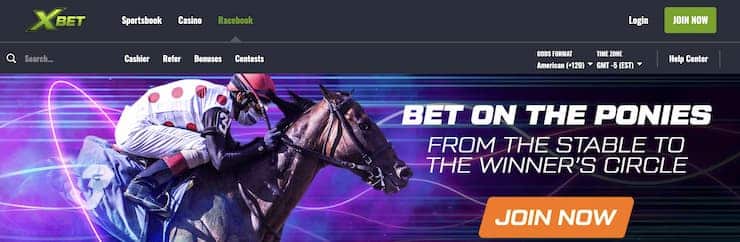 XBet sign up page - The best Kansas horse racing sites 