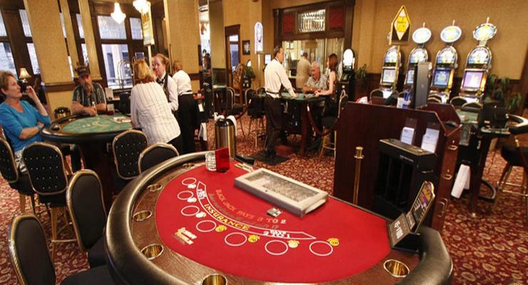 Silverado Franklin Hotel & Casino gaming floor