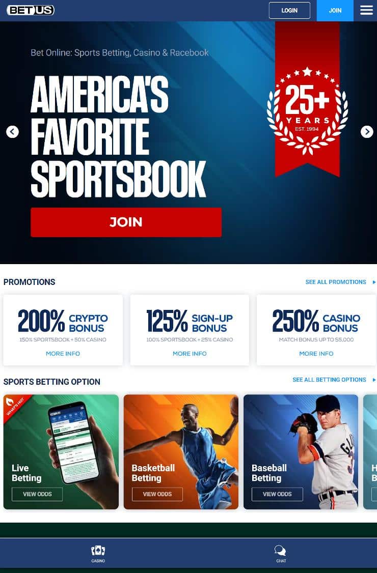 Best Florida Sports Betting Apps - BetUS