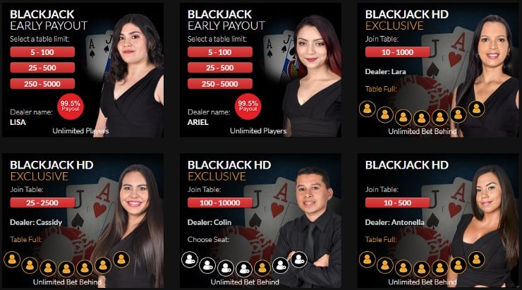 Bitcoin Blackjack - Live Blackjack