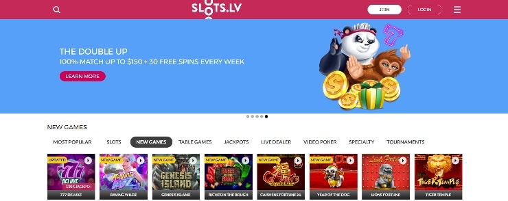 BTC online casino - Slots.lv