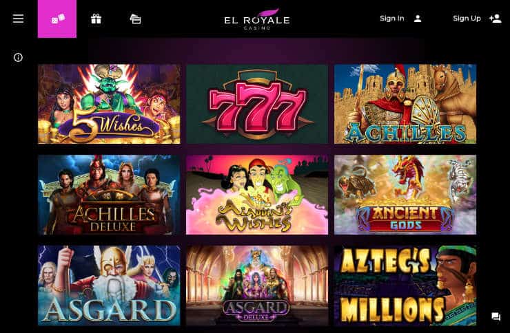 El Royale Online Slots