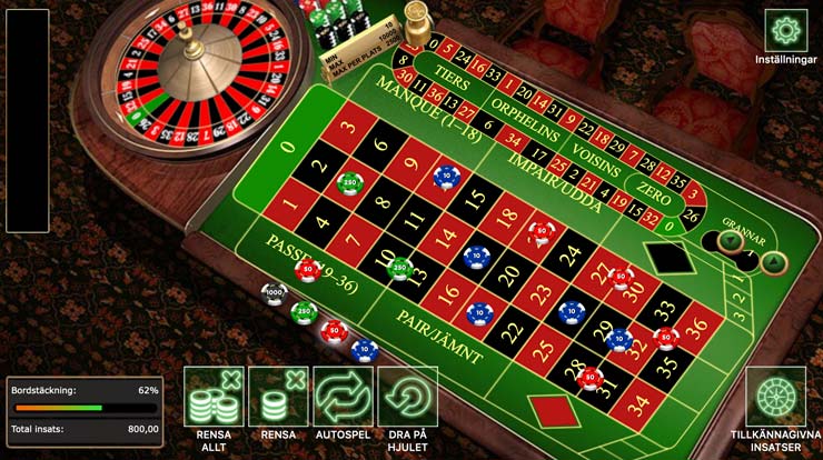 exempel på ett virituellt casinospel hos ett svenskt casino
