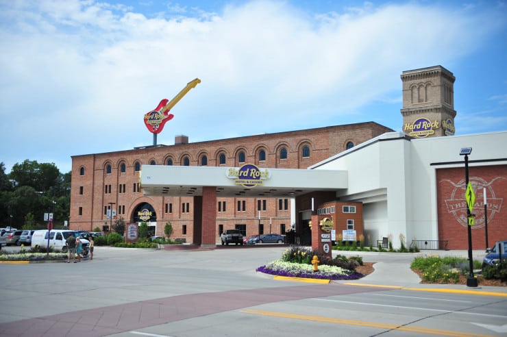 The award-winning Hard Rock Casino is one of the best casinos in Iowa