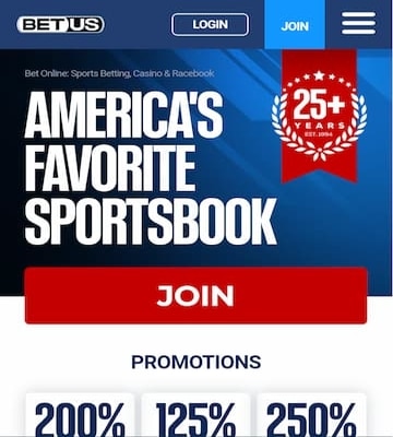 BetUS - join HI sports betting app button