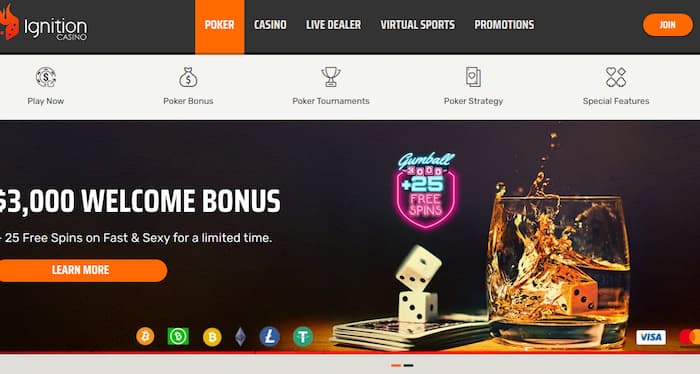 Ignition Casino offshore poker sites