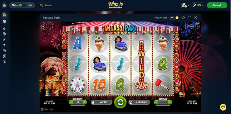 Fantasy Park - Winz Casino