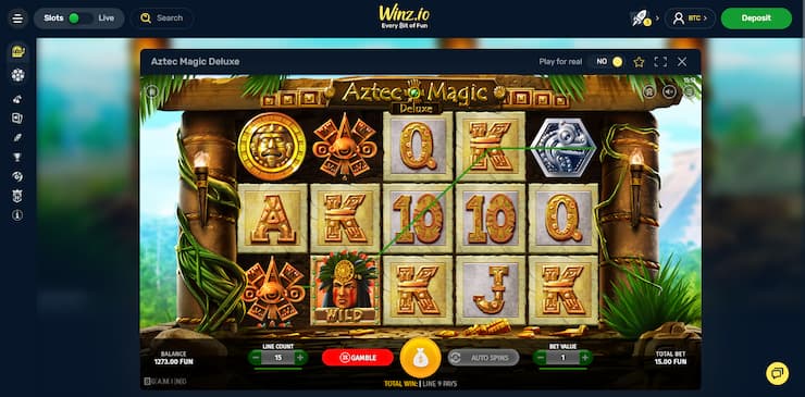 Aztec Magic - mBit Casino