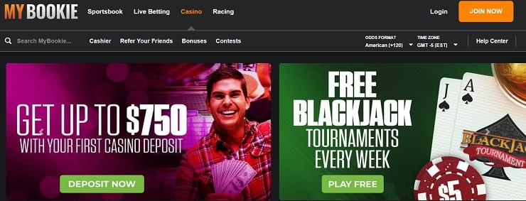 MyBookie Casino Promotions - Best  Fastest Payout Online Casino with 150% Casino Bonus