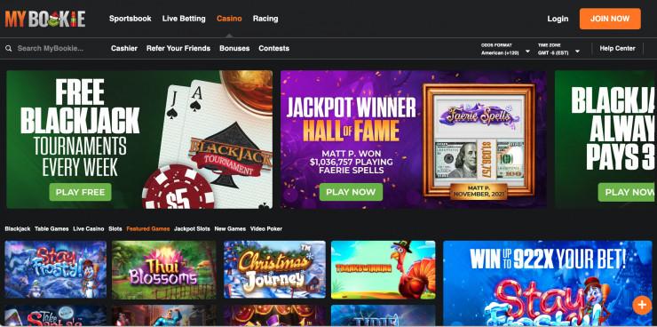 mybookie casino website