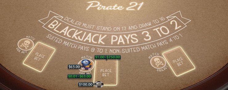 Blackjack Pirate 21