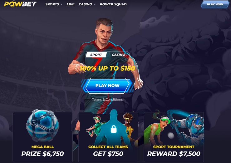 PowBet - Ontario Online Sports Betting Site With Cash Back Bonus