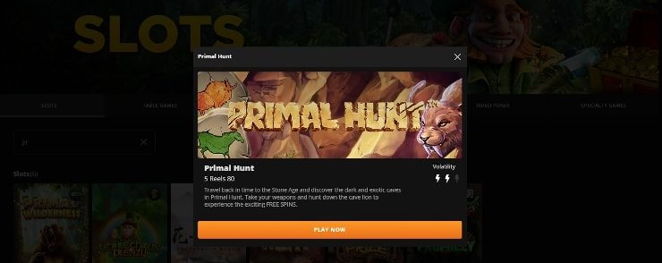Primal Hunt Slot Review - Find Game
