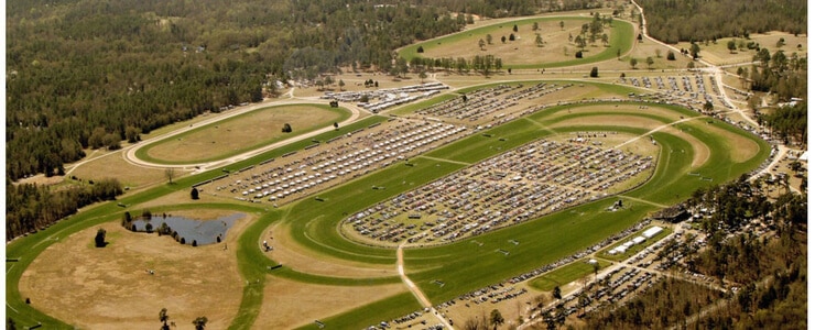 Springdale Racecourse Aerial Photo