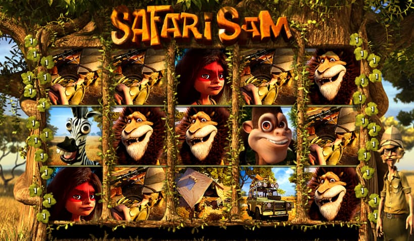 safari-sam-3D-slot-from-betsoft