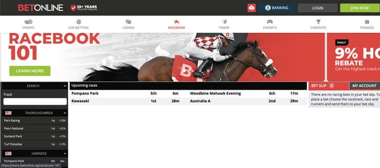 When it comes to betting on horse racing in Maryland, BetOnline offers some of the best odds and promotions