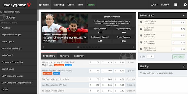 everygame high limit sports betting site