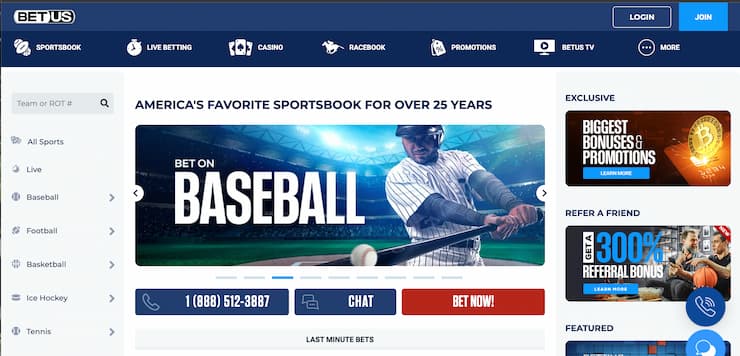 ND sports betting sites - betus