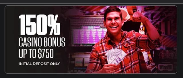 MyBookie Promo Code Offer - 150% Casino Bonus Worth up to $750