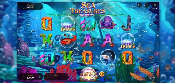 Sea Treasures online slot