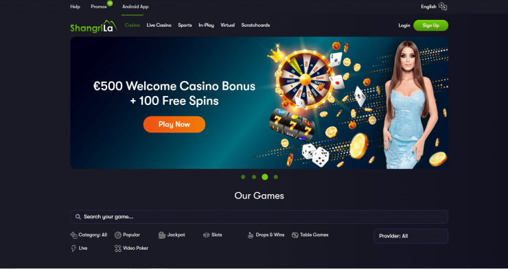 shangrila UAE - online casinos review