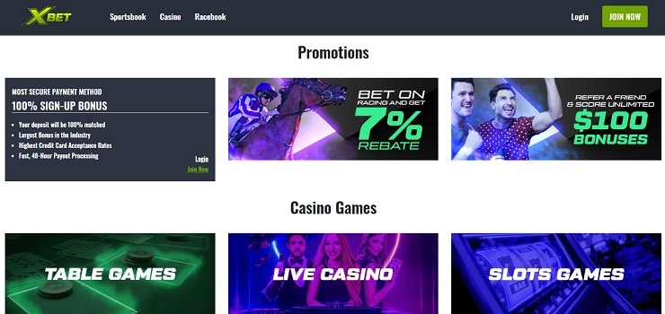 Xbet Homepage