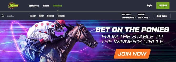 XBet is one of the best Louisiana Horse Racing betting sites