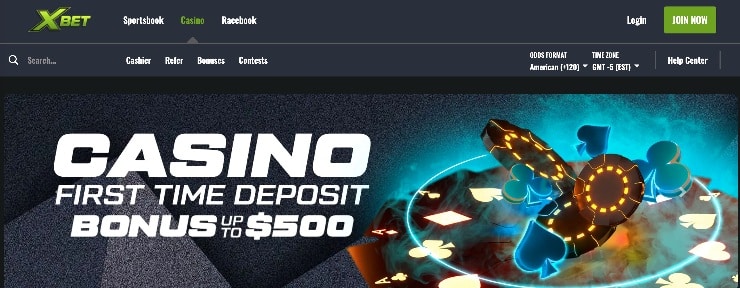 Xbet Online Casino Site Homepage