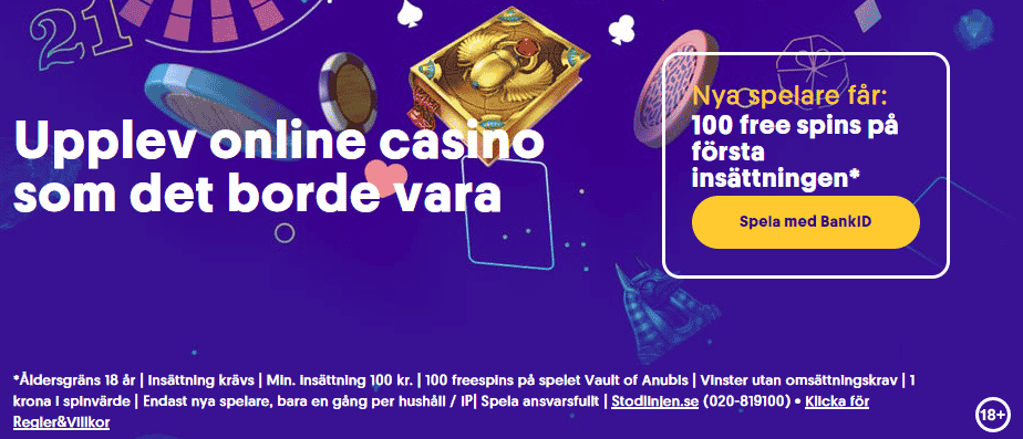 Ett av Sveriges bästa casinon online: Casumo
