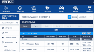NBA Live Betting and In Play Guide [cur_year] - Top 10 NBA Live Bets Sites!