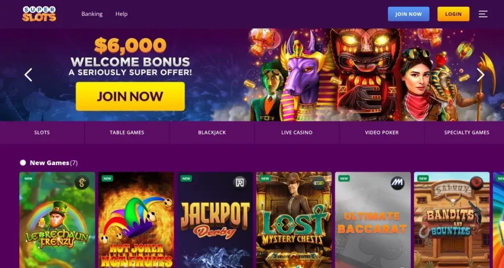Online casinos in colorado - Super Slots